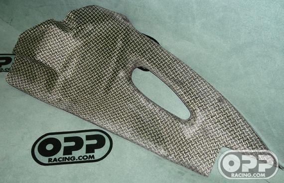 Fiber Glass - Swingarm Protector Left & Right - GSXR600/750 2008-2009 image