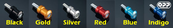 LighTech anodized swingarm spools. used for spooled motorcycle stands and motorcycle rear stands. swingarm protection!