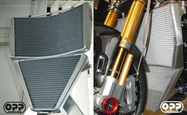 Motorcycle Oversized Racing Radiator, additional cooling for motorcycles!