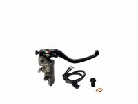 Brembo High Performance 15RCS Master Cylinder, Brake, PR 15 RCS, without Reservoir w/ Folding Short Lever, Forged Radial, Front - 110A26320