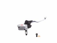Brembo High Performance Master Cylinder, Brake, PS 9x19 w/ Integrated Reservoir, MX, Off-Road, Cast, Axial, Front, Silver w/ Red Logo - 110D08715