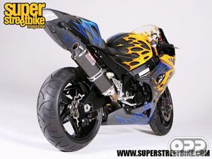 flame custom carbon gsxr. often called carbon fiber gsxr, featured in Super Streetbike magazine