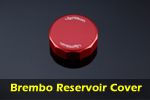 lightech reservoir cover for brembo remote reservoirs