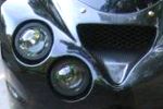 oppracing motorcycle projector headlight halogen hid style
