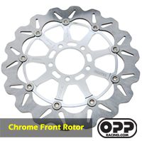 Galfer Chrome Front Brake Rotor / Chrome Wave Rotor