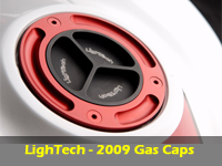 new 2009 lightech gas caps