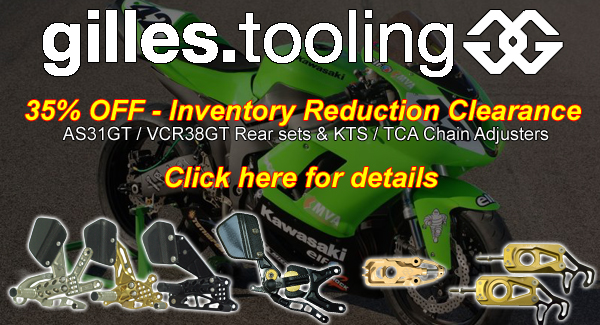 gilles tooling inventory clearance sale by opp racing