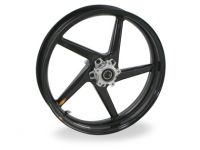 BST Black Diamond - 5 Slanted Spoke - Carbon Fiber Front Wheel (2.75