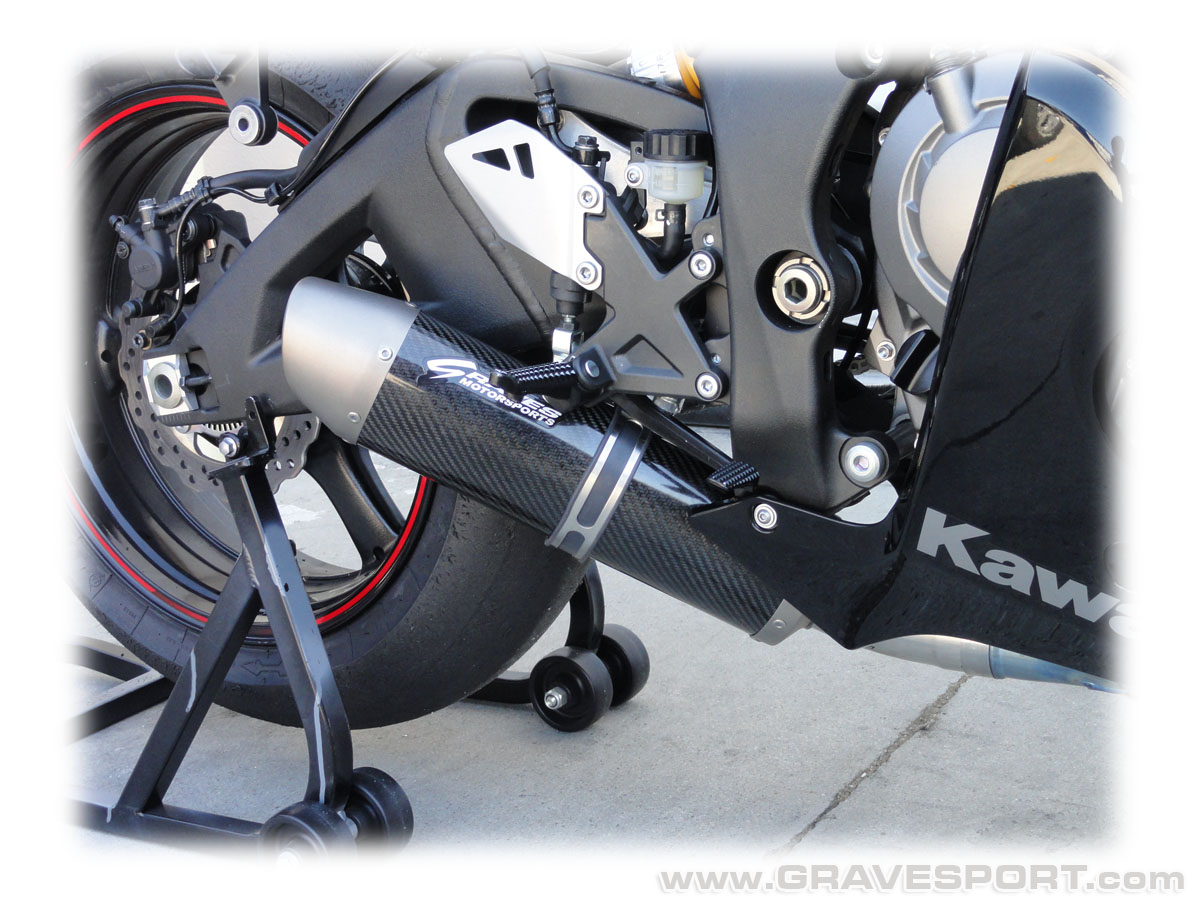 Graves Motorsports Kawasaki ZX-10 Slip-on Exhaust - EXK-11ZX1