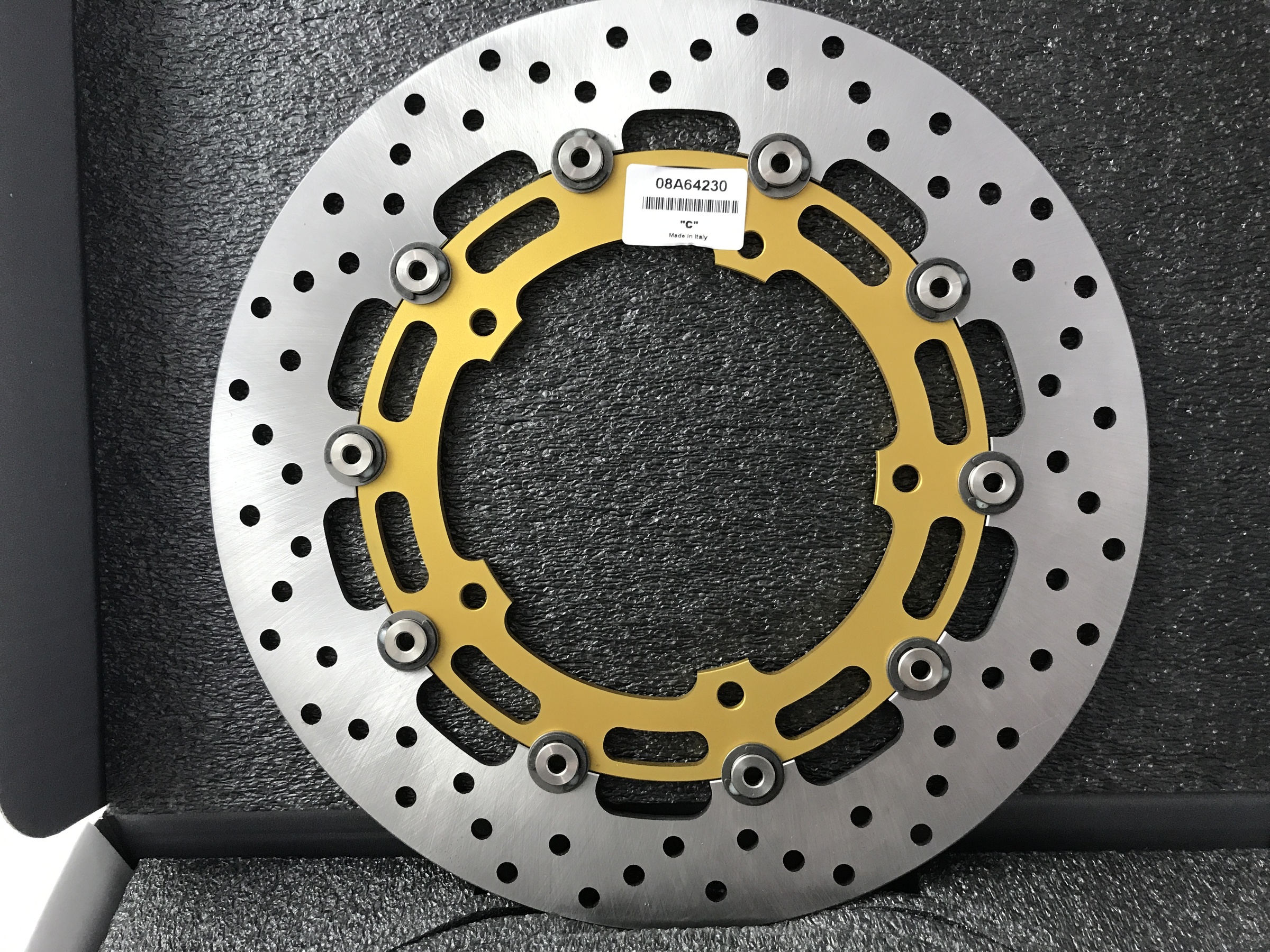 Brembo Racing Disc, 298x4.5mm, Supersport, Gold Carrier, Yamaha R3