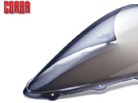 Zero Gravity 24-283-02 Corsa Windscreen Light Smoke Sport Bike Wind Shield
