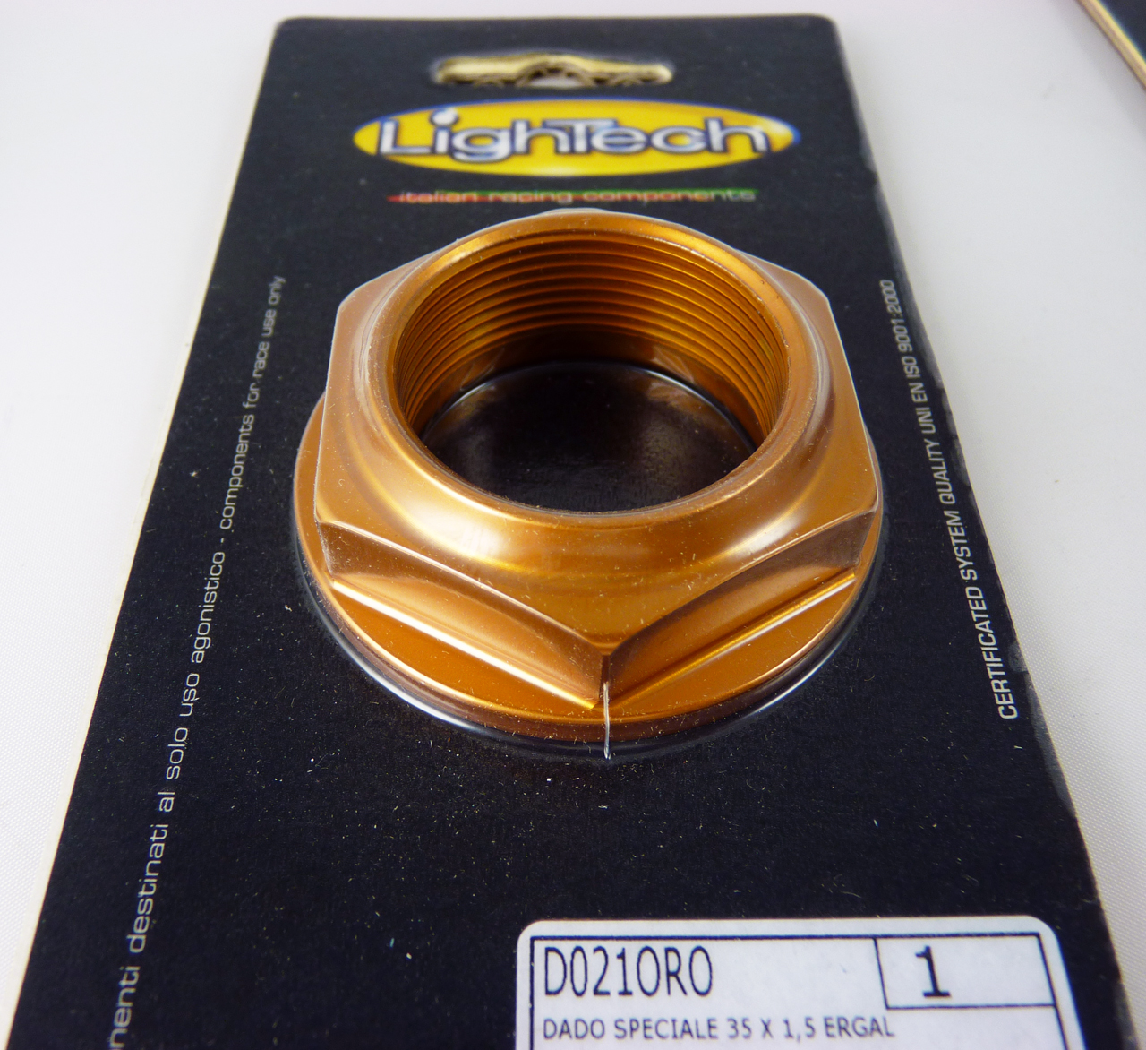 LighTech Rear Sprocket Axle Nut (M35 x 1.5) - D021 - OPPRACING