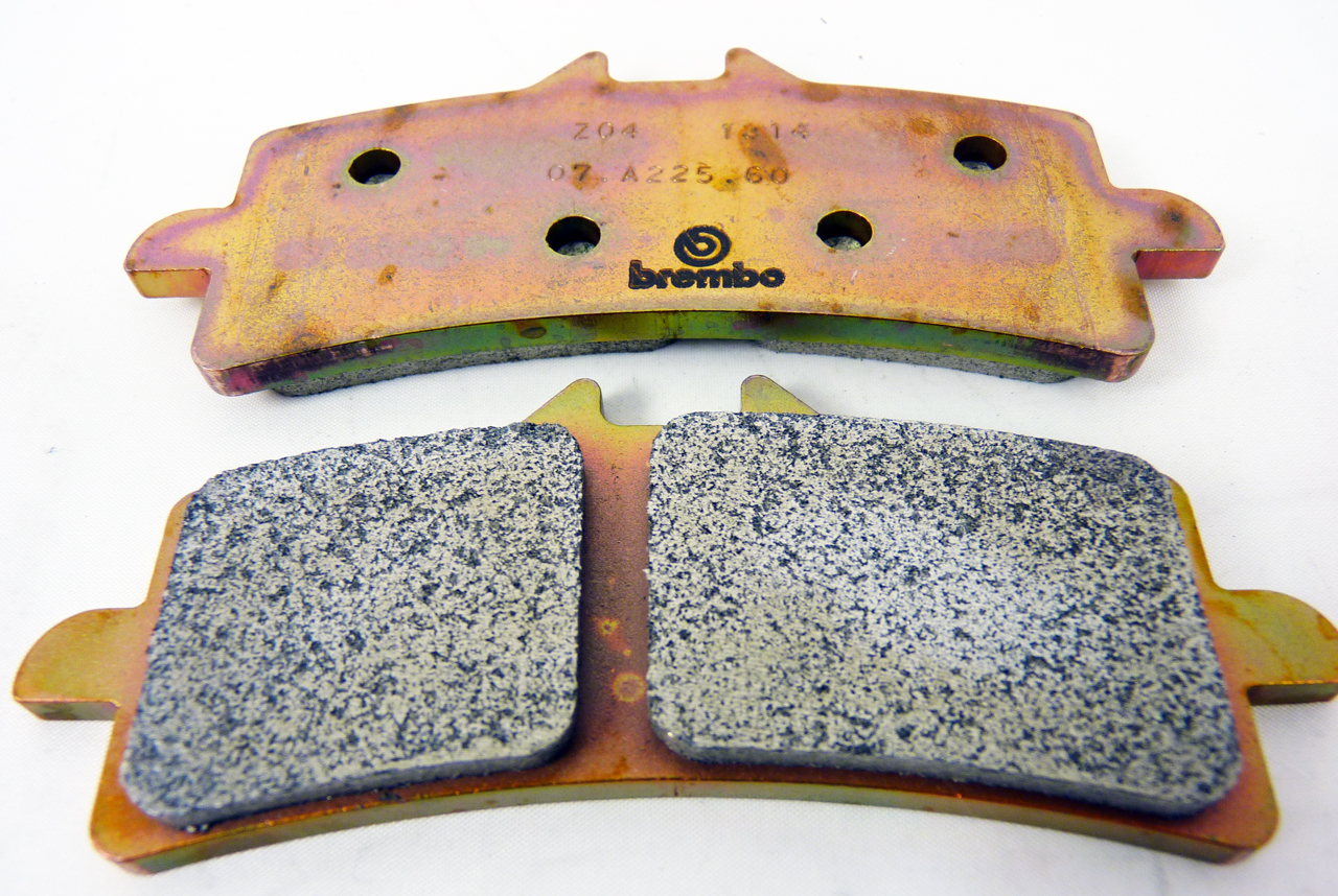 Brembo Racing Z04 Brake Pad Set - Brake Pad Set, Z04 for Radial Calipers  M4, M50, GP4-rs, GP4-rx, GP4-ms, .484 Cafe, & Stylema, Shape C - 107A48639  - OPPRACING Products