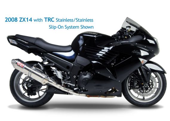 Eme様 Yoshimura Slip-On Exhaust Systems - Kawasaki ZX14 2008-2009 (TRC
