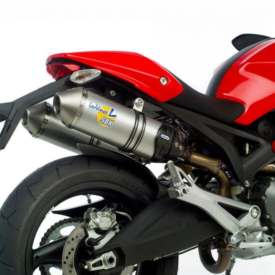 LeoVince Exhaust Systems - Ducati Monster 696 2008-2009 (SBK Oval