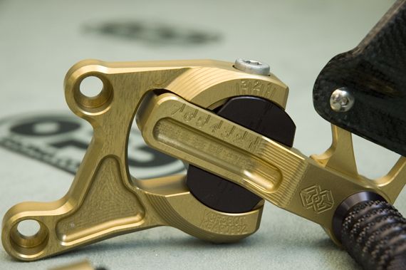 Gilles Tooling VCR38GT Rear Sets (without ABS) - OPPRACING Products