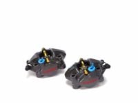 Brembo Racing Front Brake Caliper Set - P2 34mm and Calipers Kit (XA88810/11), 60mm Radial Mount, Front, Hard Anodized - XA888A0